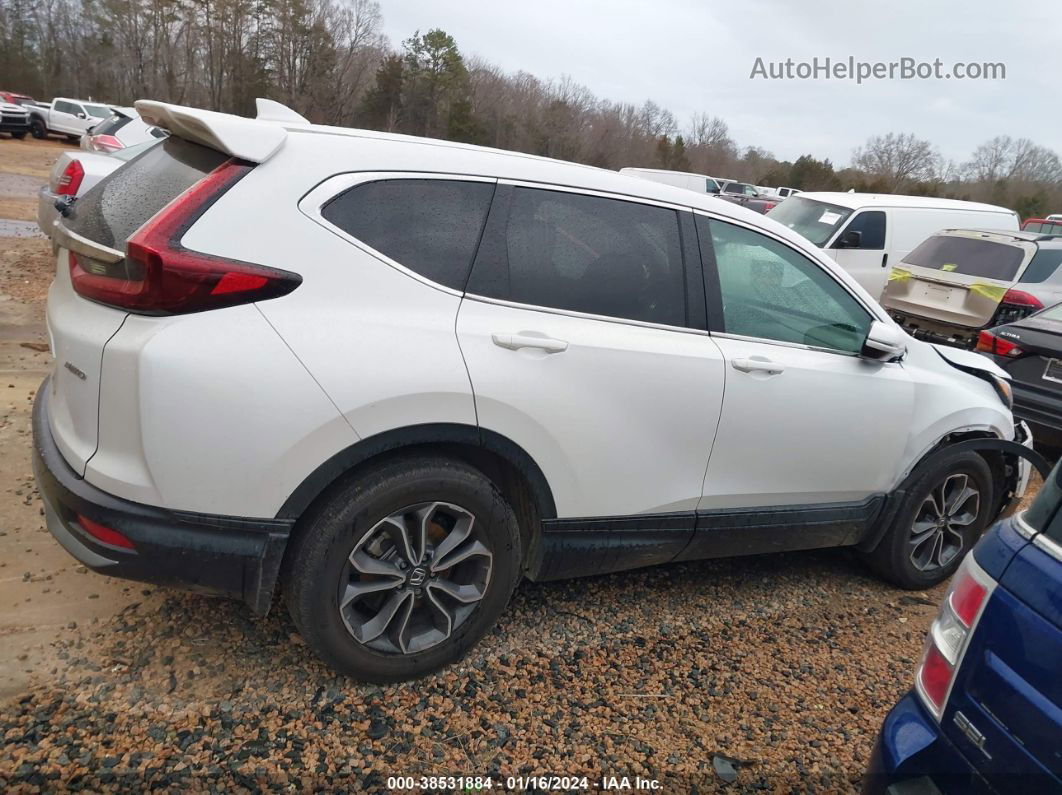 2020 Honda Cr-v Awd Ex White vin: 2HKRW2H57LH699703