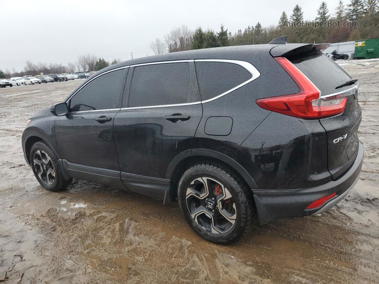 2018 Honda Cr-v Ex Black vin: 2HKRW2H58JH107965