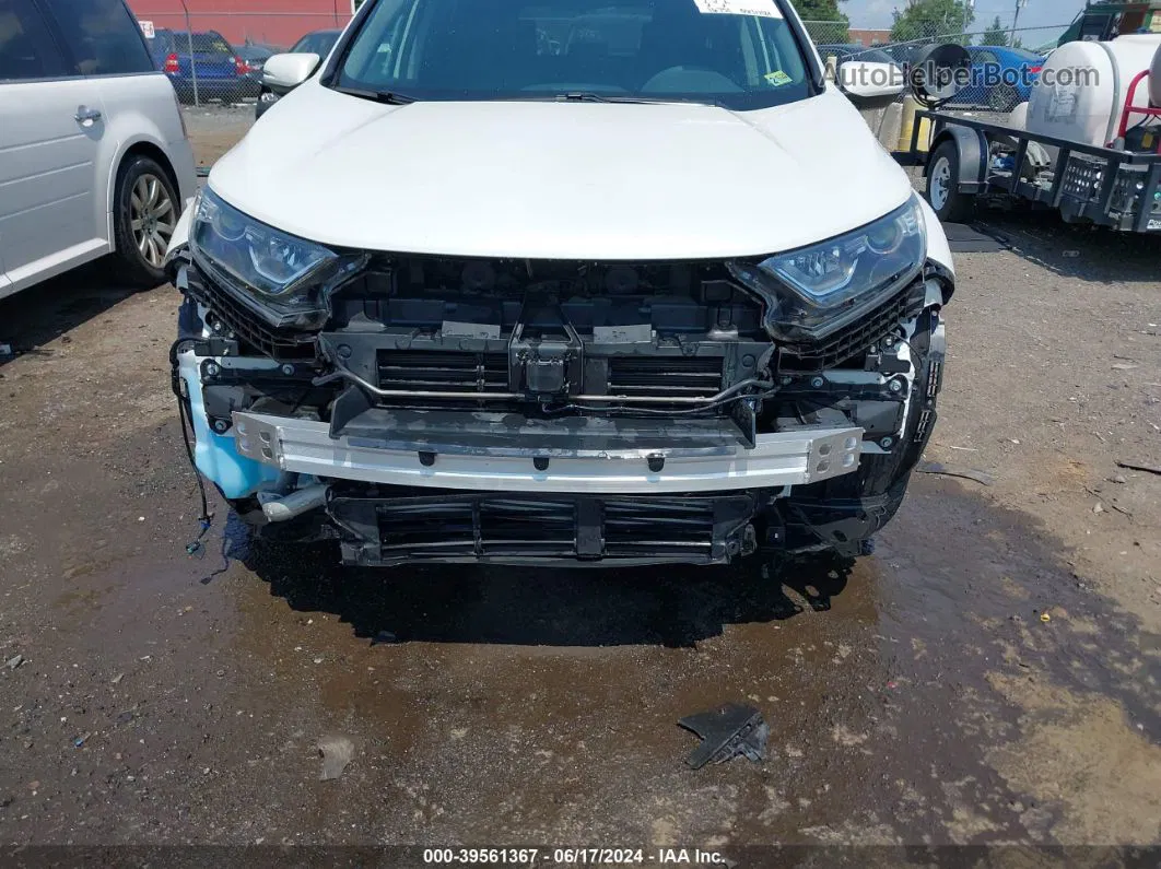 2018 Honda Cr-v Ex White vin: 2HKRW2H58JH650006