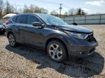 2019 Honda Cr-v Ex Gray vin: 2HKRW2H58KH616701