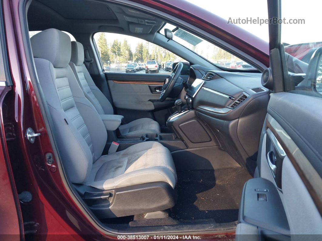 2019 Honda Cr-v Ex Maroon vin: 2HKRW2H58KH623387