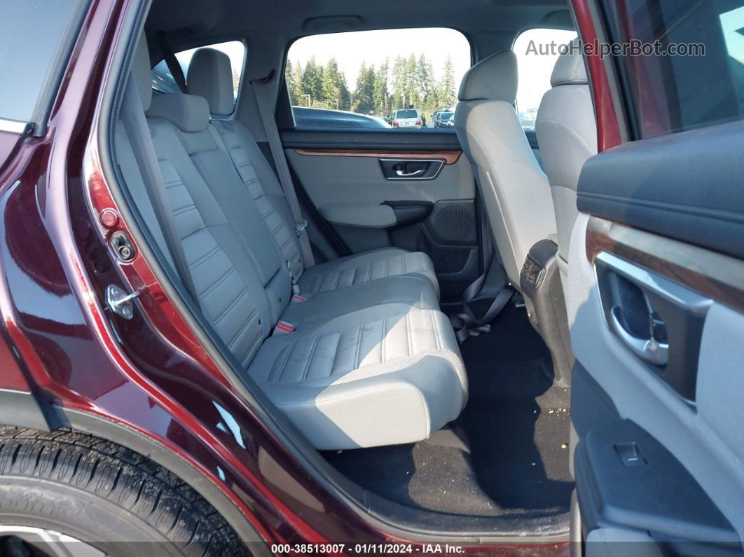 2019 Honda Cr-v Ex Maroon vin: 2HKRW2H58KH623387