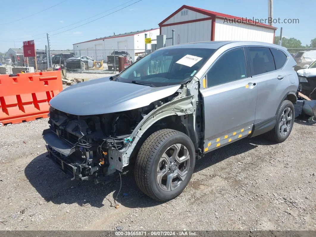 2019 Honda Cr-v Ex Silver vin: 2HKRW2H58KH633451