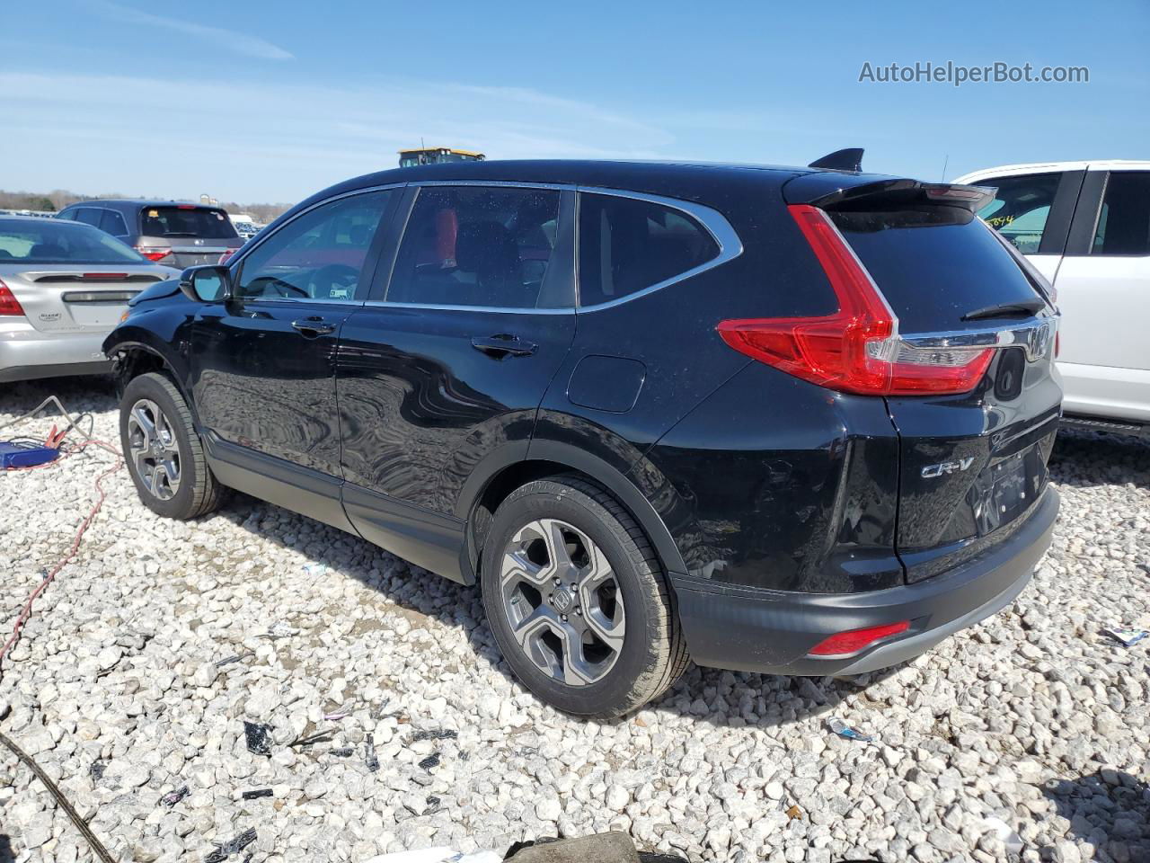 2019 Honda Cr-v Ex Black vin: 2HKRW2H58KH676574