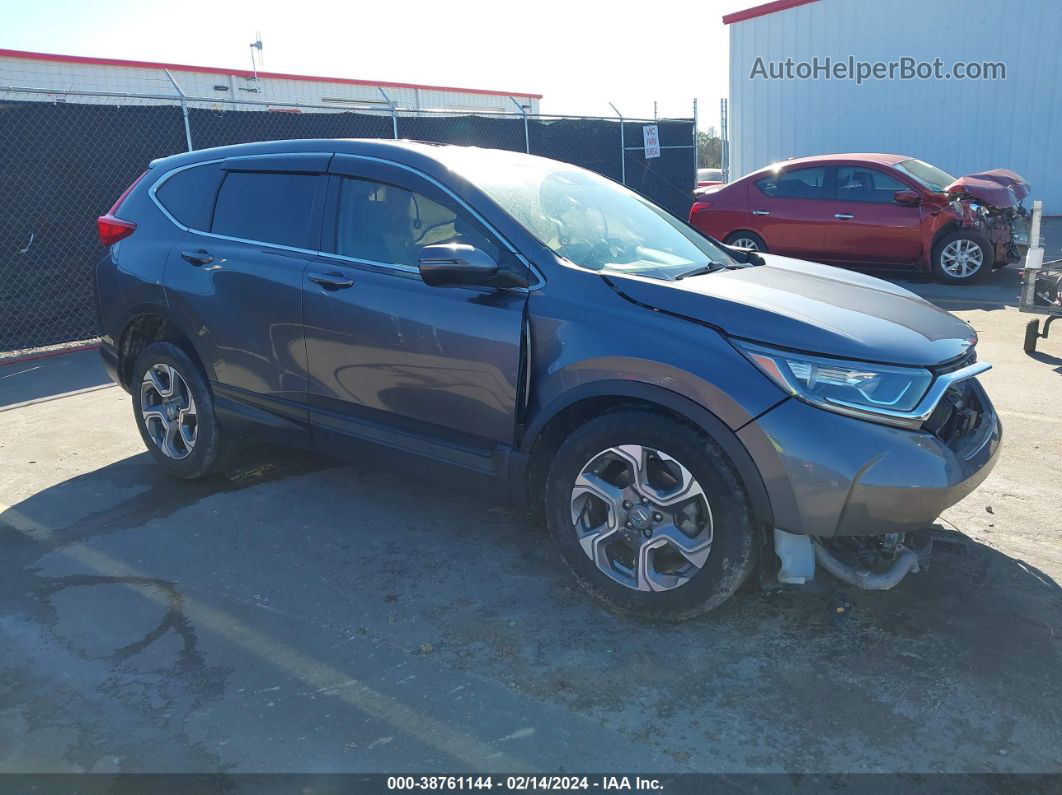 2017 Honda Cr-v Ex Gray vin: 2HKRW2H59HH648792