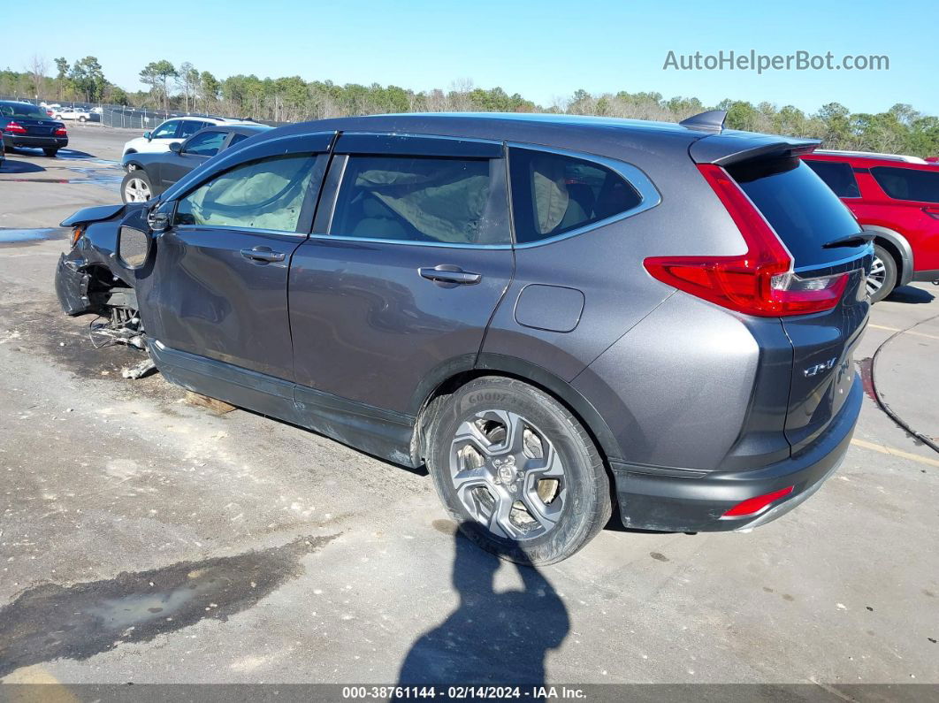 2017 Honda Cr-v Ex Gray vin: 2HKRW2H59HH648792