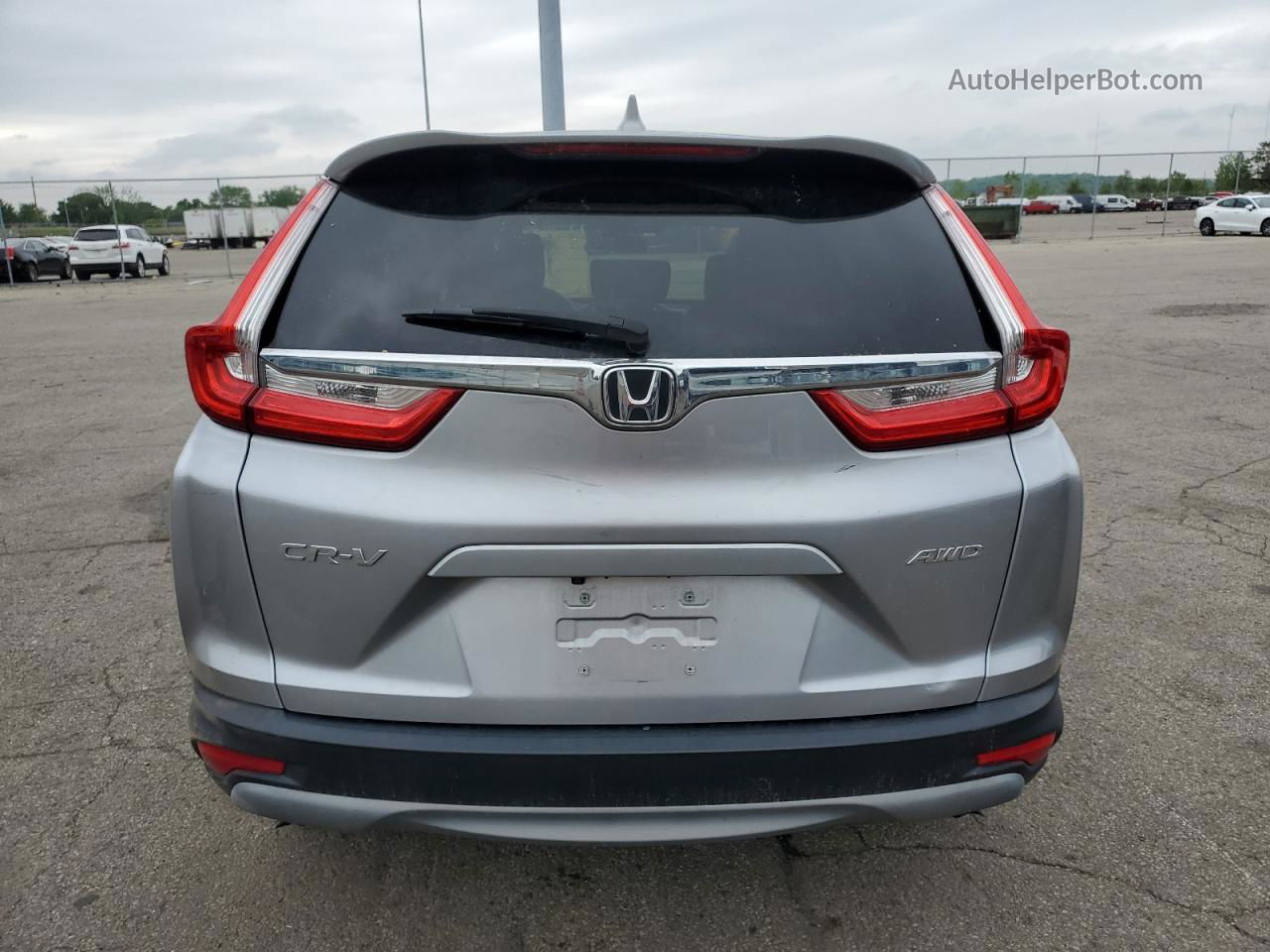 2017 Honda Cr-v Ex Gray vin: 2HKRW2H59HH665981