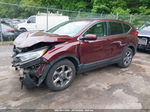 2018 Honda Cr-v Ex Burgundy vin: 2HKRW2H59JH696220