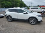 2019 Honda Cr-v Ex White vin: 2HKRW2H59KH143259