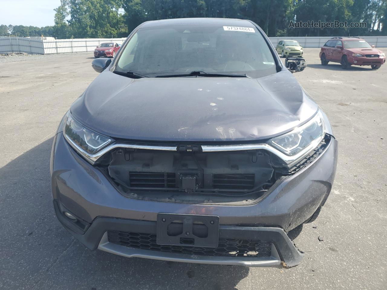 2019 Honda Cr-v Ex Charcoal vin: 2HKRW2H59KH659072