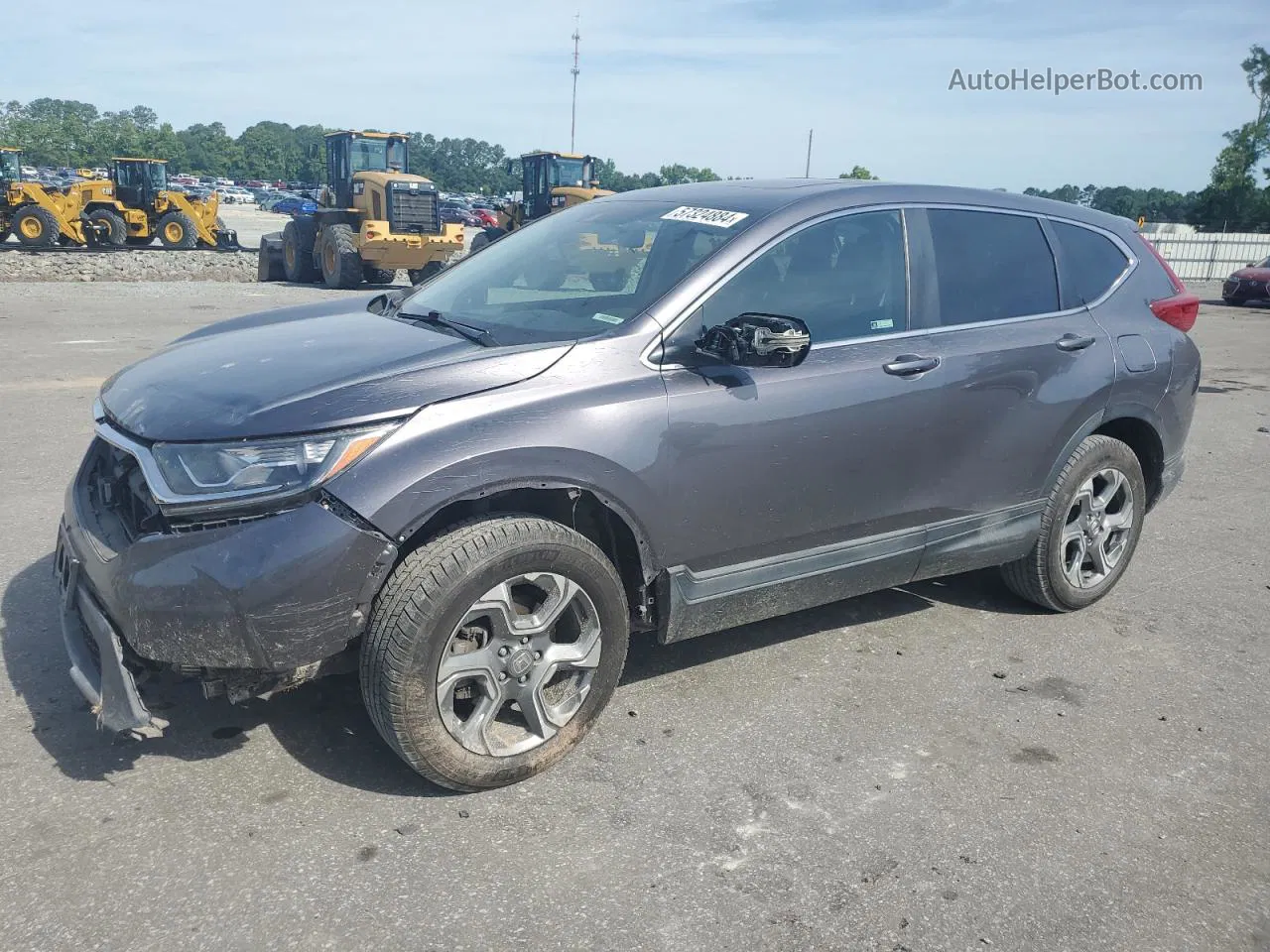 2019 Honda Cr-v Ex Угольный vin: 2HKRW2H59KH659072