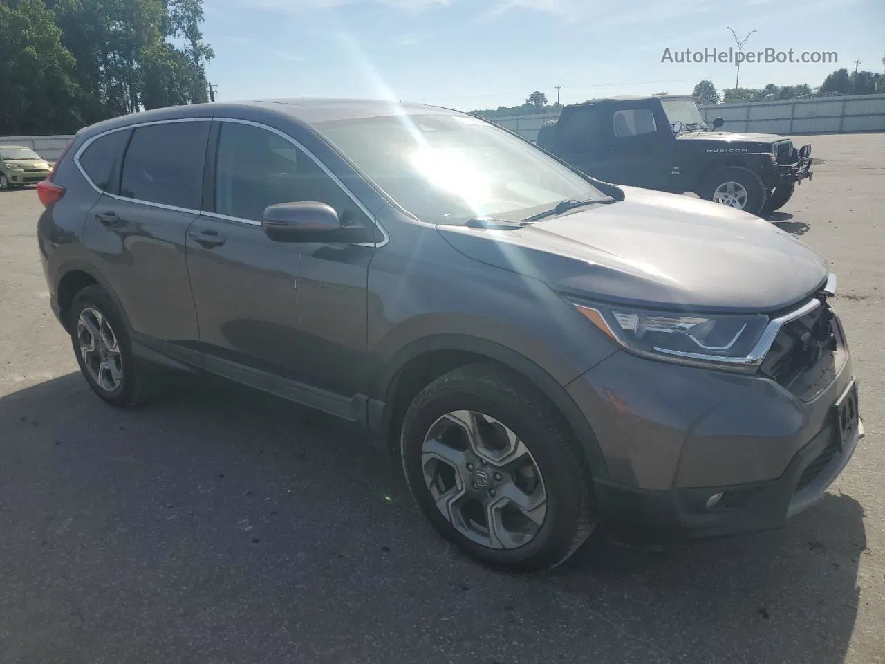 2019 Honda Cr-v Ex Charcoal vin: 2HKRW2H59KH659072