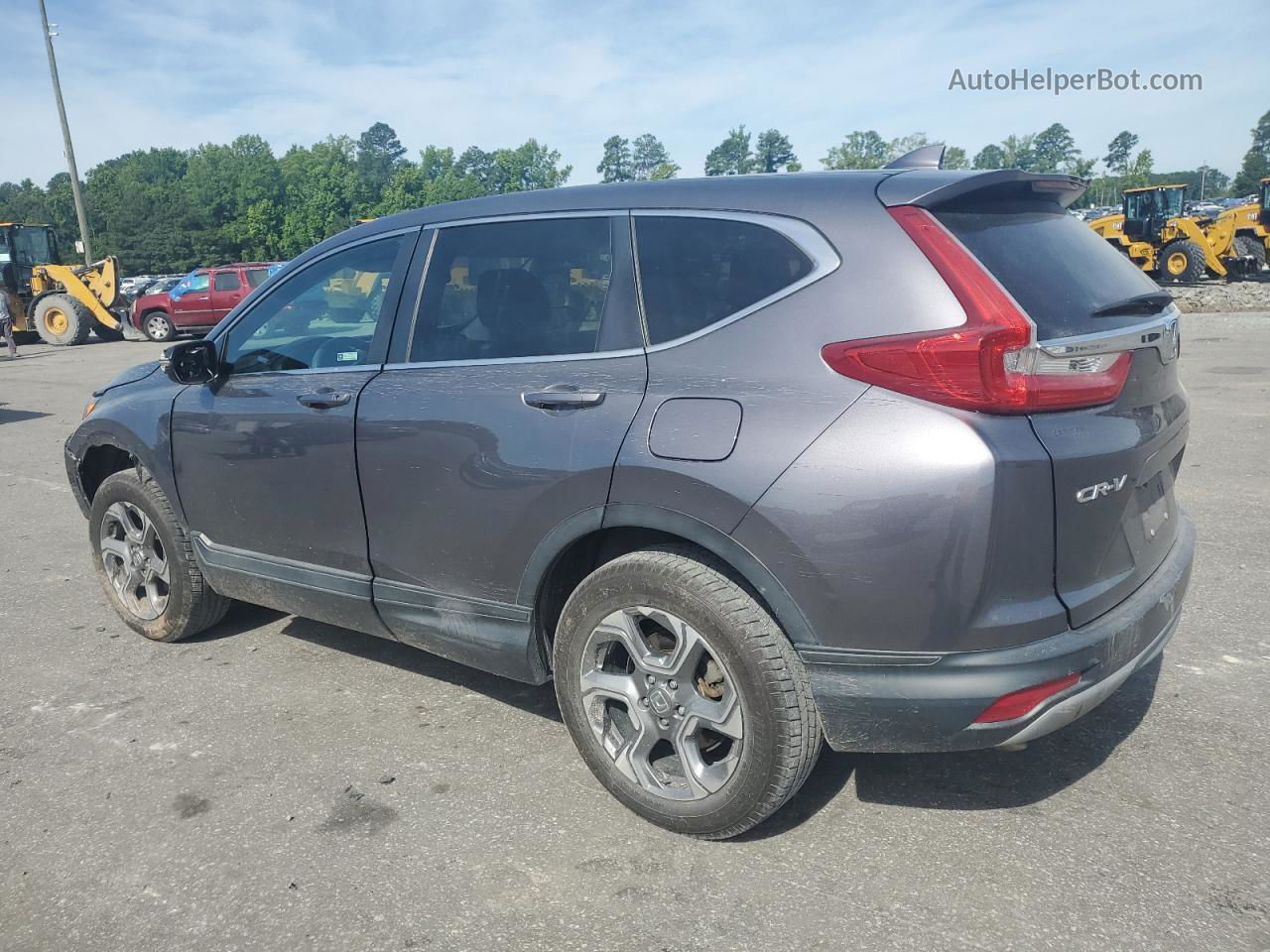 2019 Honda Cr-v Ex Угольный vin: 2HKRW2H59KH659072