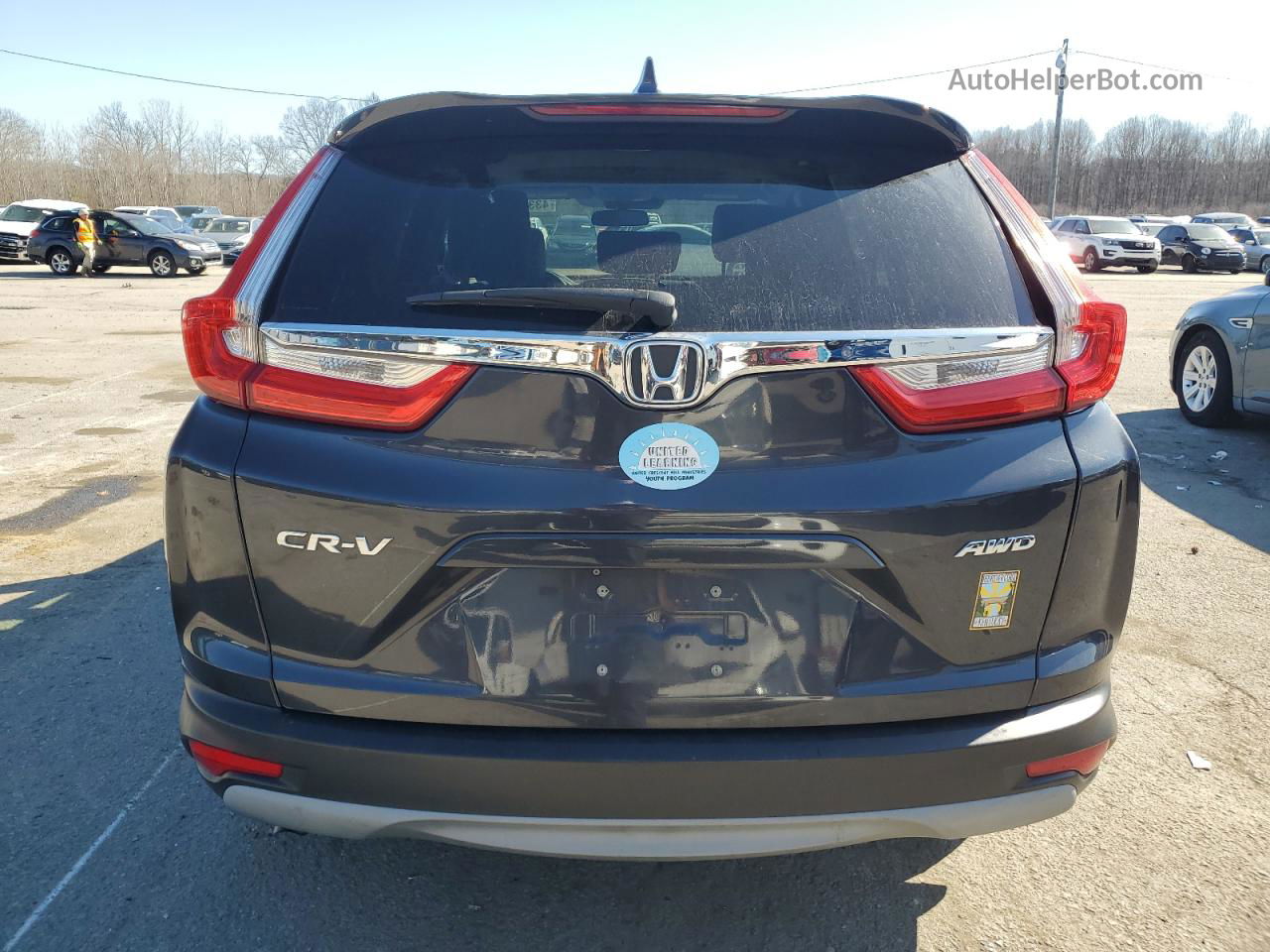 2017 Honda Cr-v Ex Black vin: 2HKRW2H5XHH669246