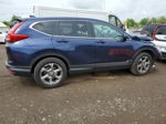 2018 Honda Cr-v Ex Blue vin: 2HKRW2H5XJH601695