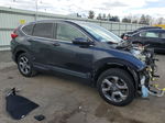 2019 Honda Cr-v Ex Blue vin: 2HKRW2H5XKH628476