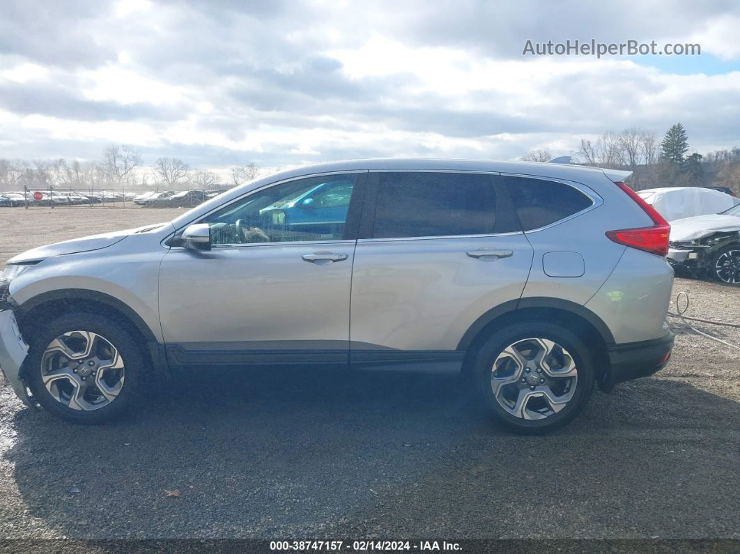 2019 Honda Cr-v Ex Silver vin: 2HKRW2H5XKH632950