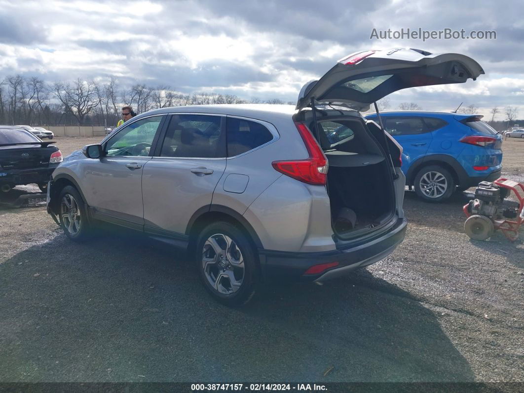 2019 Honda Cr-v Ex Silver vin: 2HKRW2H5XKH632950