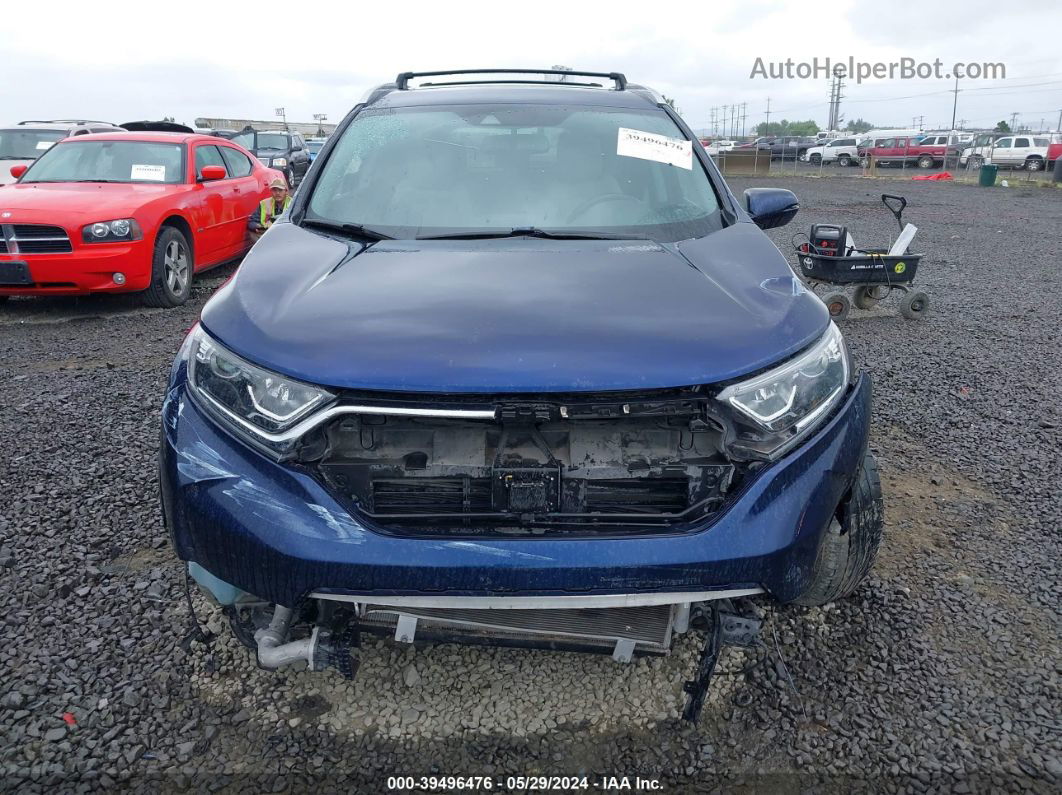 2017 Honda Cr-v Ex-l/ex-l Navi Blue vin: 2HKRW2H80HH670576