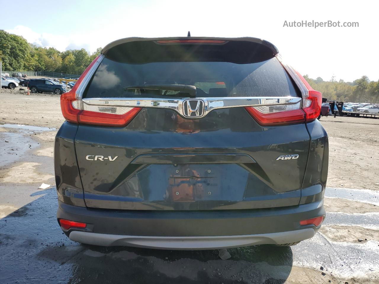 2017 Honda Cr-v Exl Charcoal vin: 2HKRW2H80HH672277