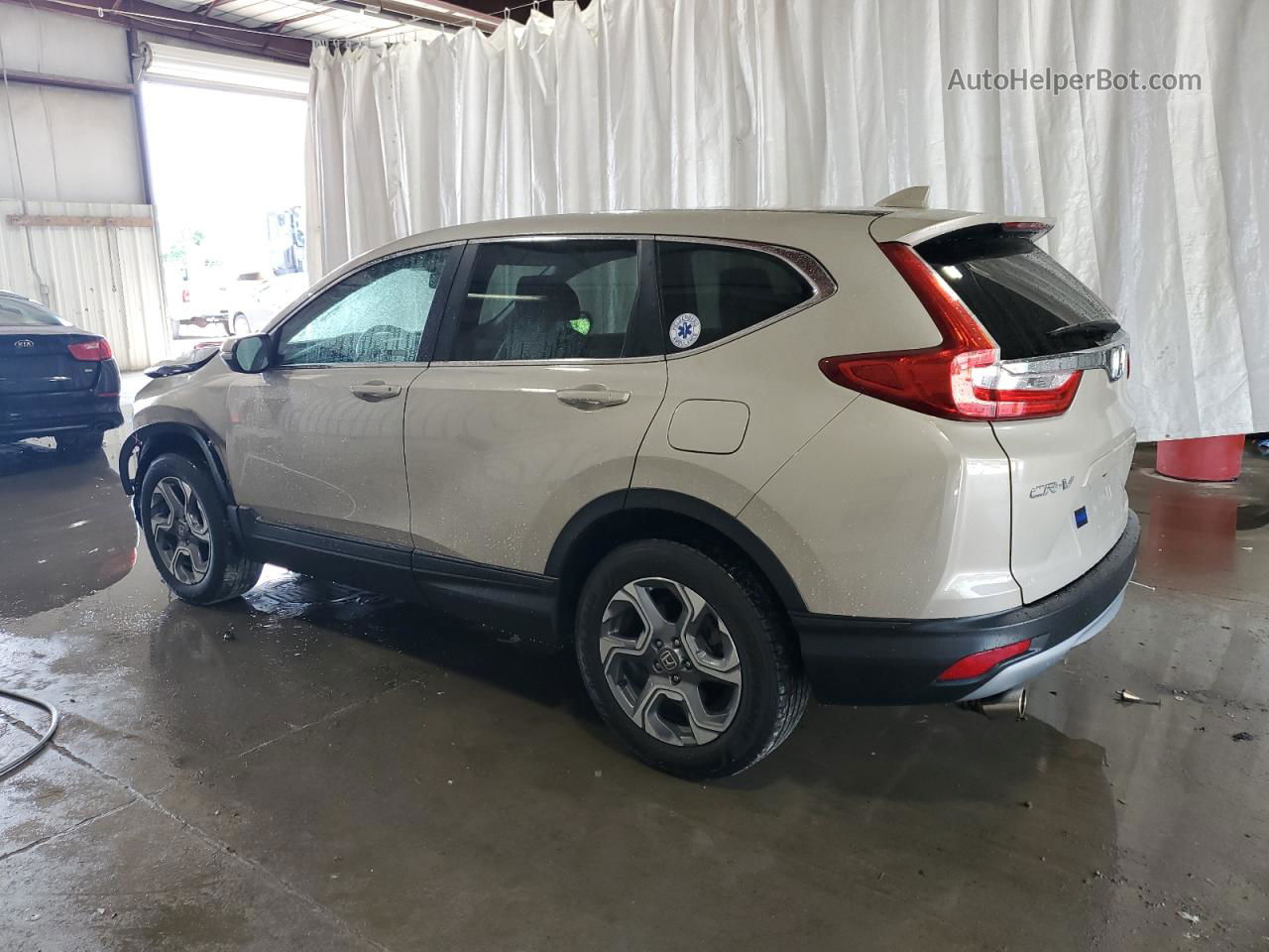 2019 Honda Cr-v Exl Tan vin: 2HKRW2H80KH635463