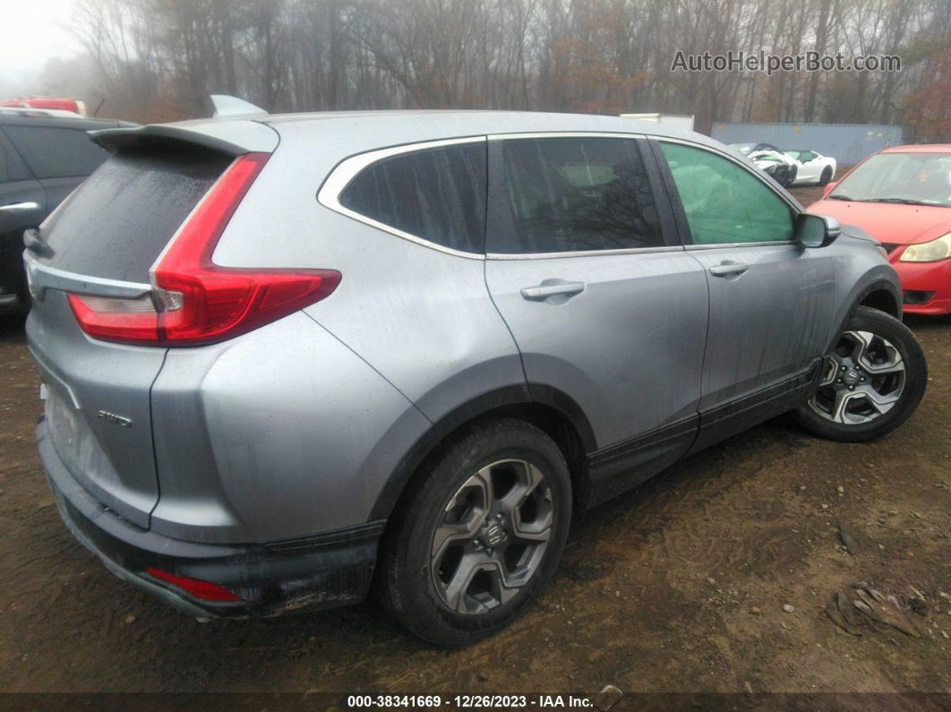 2019 Honda Cr-v Ex-l Серебряный vin: 2HKRW2H80KH671170