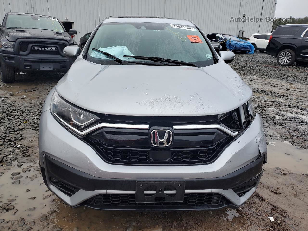 2020 Honda Cr-v Exl Silver vin: 2HKRW2H80LH687452