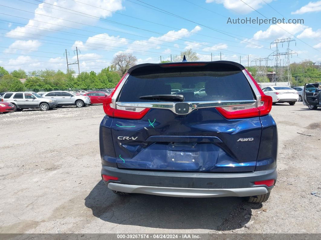 2017 Honda Cr-v Ex-l/ex-l Navi Blue vin: 2HKRW2H81HH664379