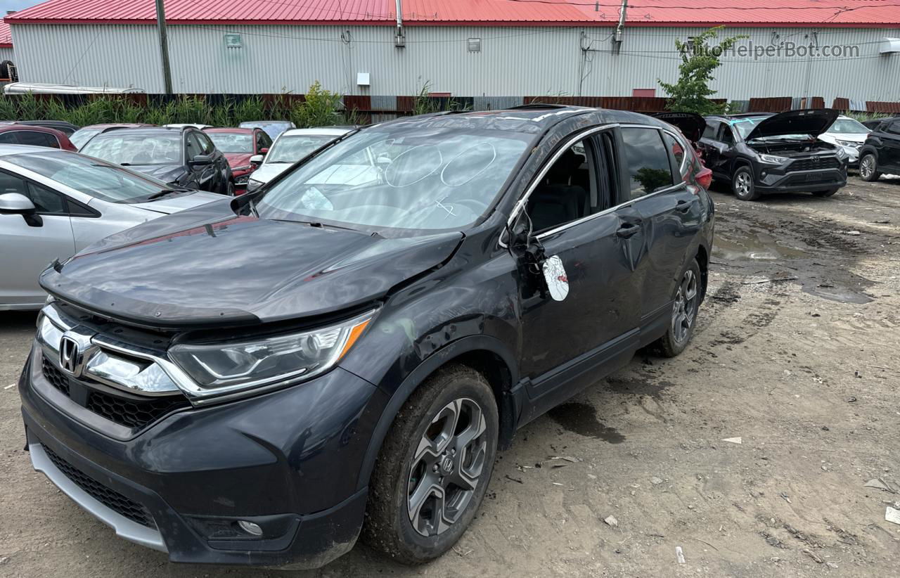 2018 Honda Cr-v Exl Charcoal vin: 2HKRW2H81JH135438