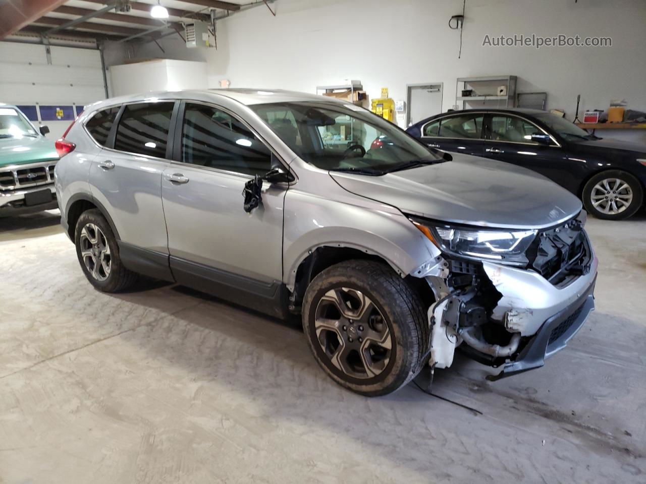 2018 Honda Cr-v Exl Silver vin: 2HKRW2H81JH651122