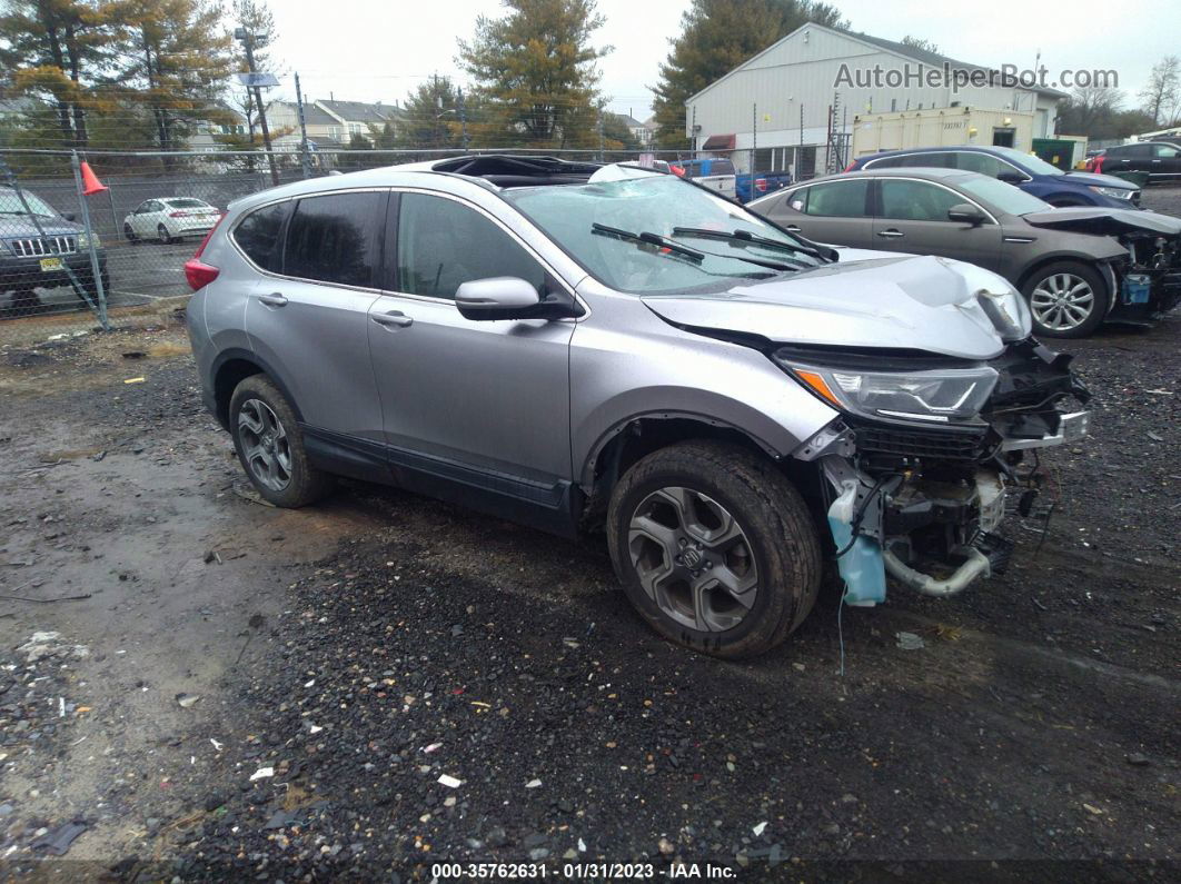 2018 Honda Cr-v Ex-l/ex-l Navi Silver vin: 2HKRW2H81JH659396