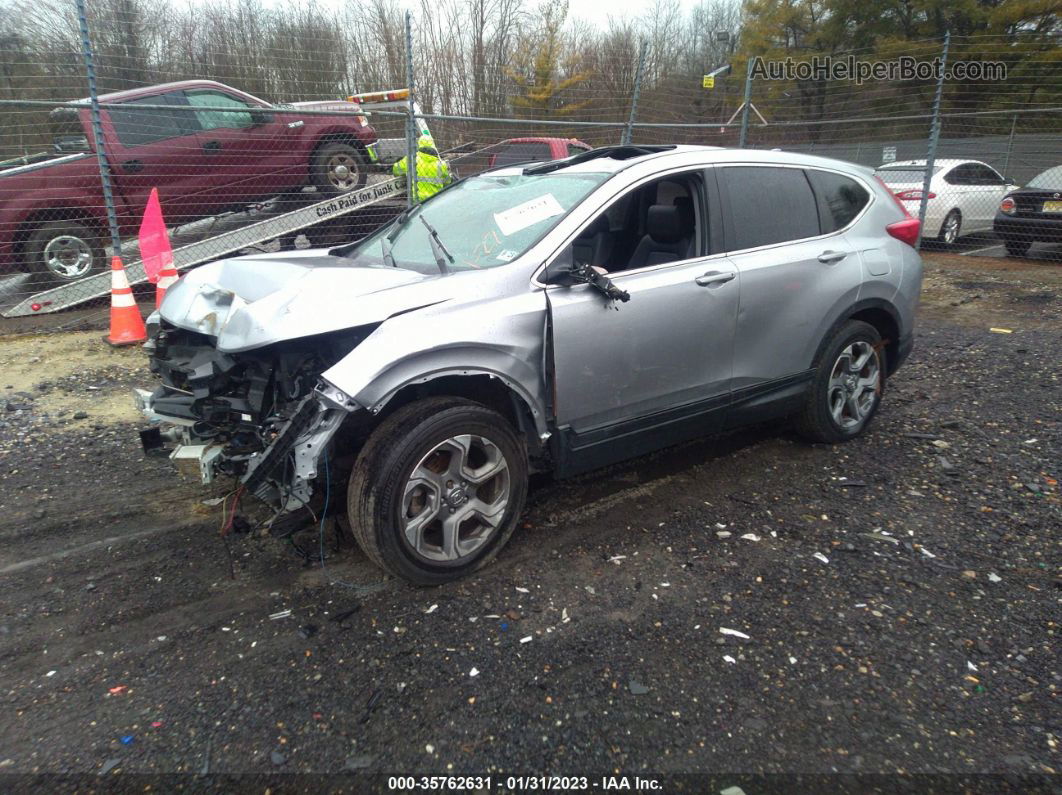 2018 Honda Cr-v Ex-l/ex-l Navi Silver vin: 2HKRW2H81JH659396