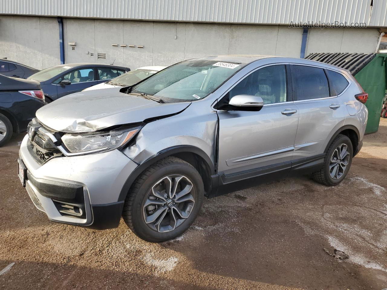 2020 Honda Cr-v Exl Silver vin: 2HKRW2H81LH680719