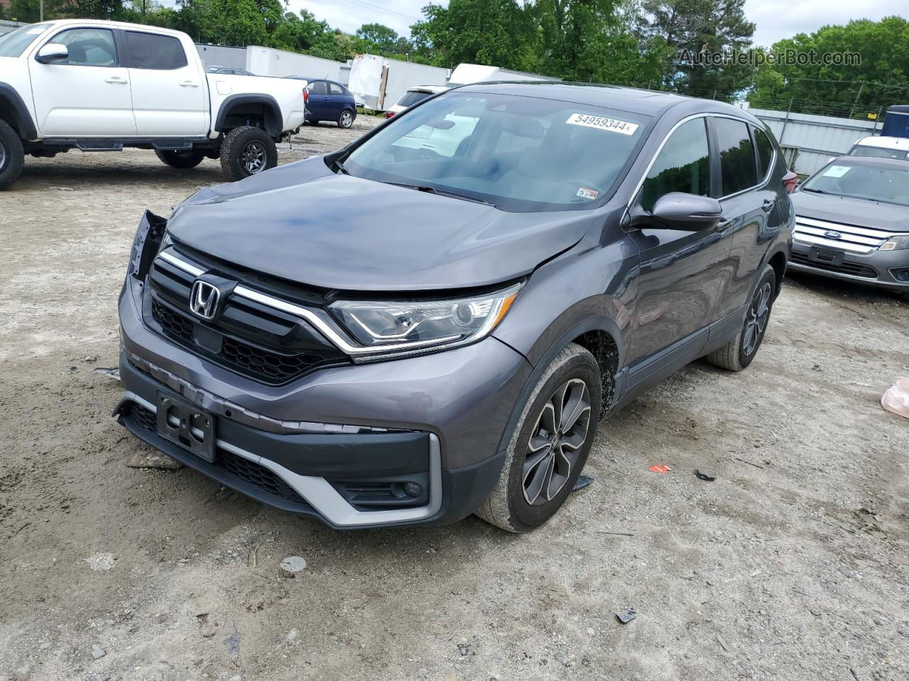 2020 Honda Cr-v Exl Gray vin: 2HKRW2H81LH685273