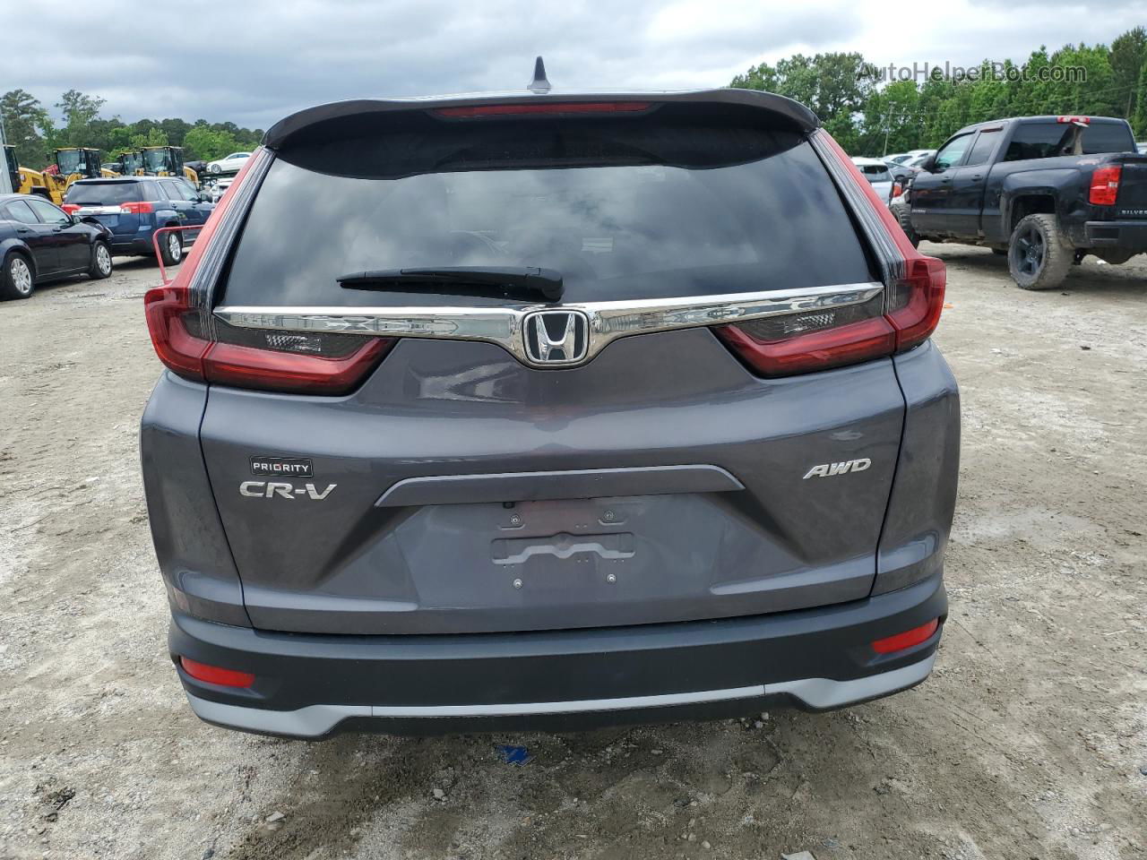 2020 Honda Cr-v Exl Серый vin: 2HKRW2H81LH685273