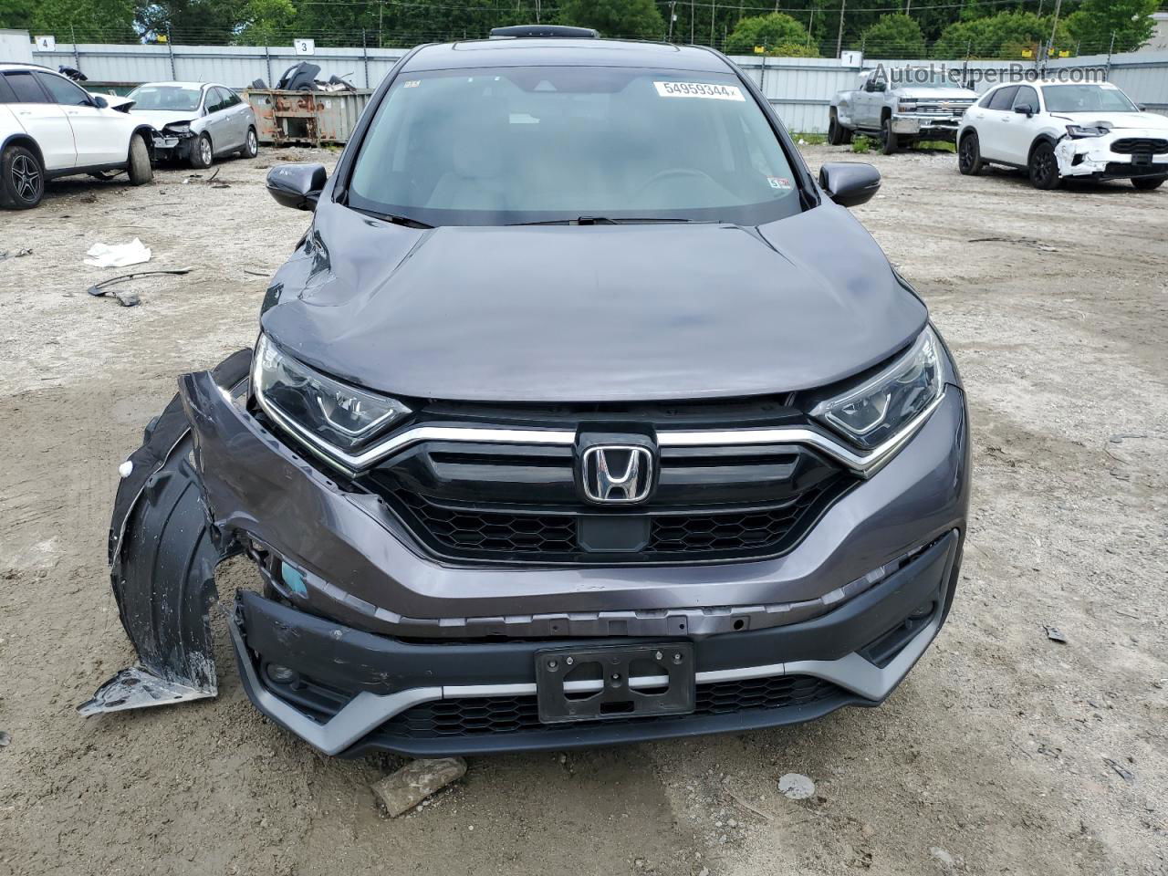 2020 Honda Cr-v Exl Gray vin: 2HKRW2H81LH685273