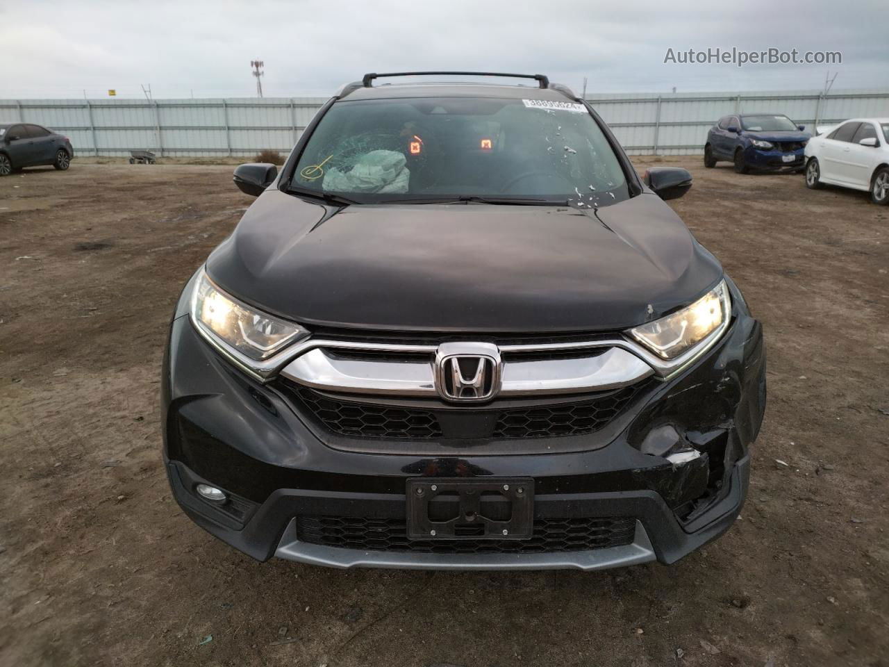 2017 Honda Cr-v Exl Black vin: 2HKRW2H82HH617698