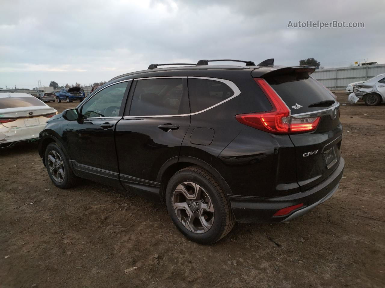 2017 Honda Cr-v Exl Black vin: 2HKRW2H82HH617698