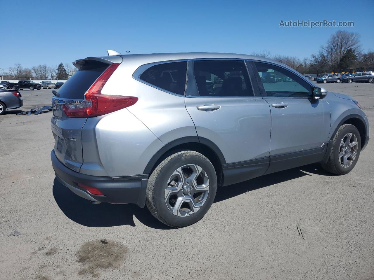 2018 Honda Cr-v Exl Silver vin: 2HKRW2H82JH643014