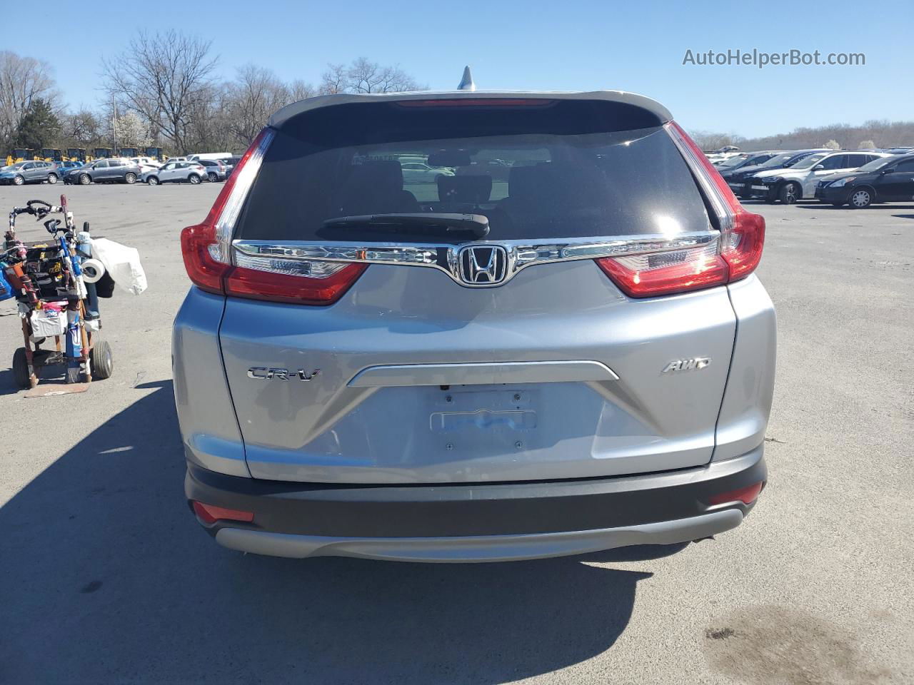 2018 Honda Cr-v Exl Silver vin: 2HKRW2H82JH643014