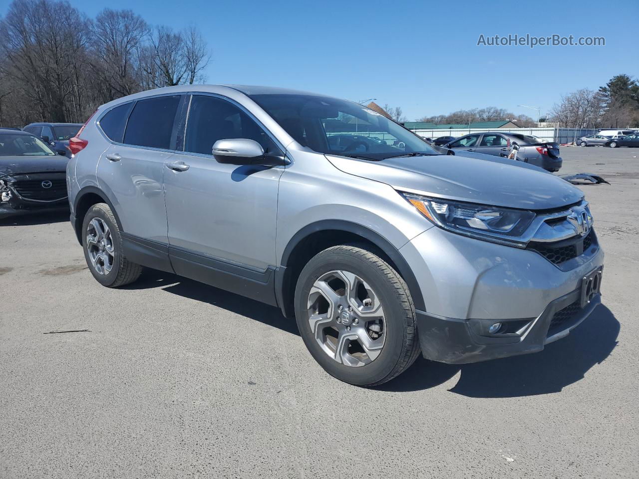 2018 Honda Cr-v Exl Silver vin: 2HKRW2H82JH643014