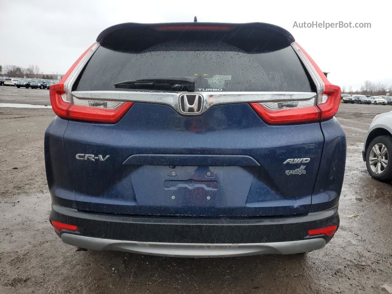 2019 Honda Cr-v Exl Blue vin: 2HKRW2H82KH140780