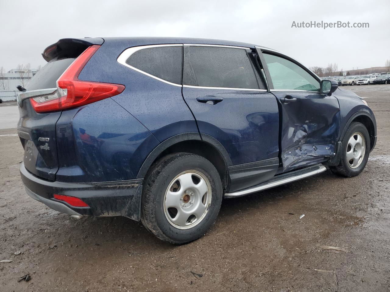 2019 Honda Cr-v Exl Blue vin: 2HKRW2H82KH140780