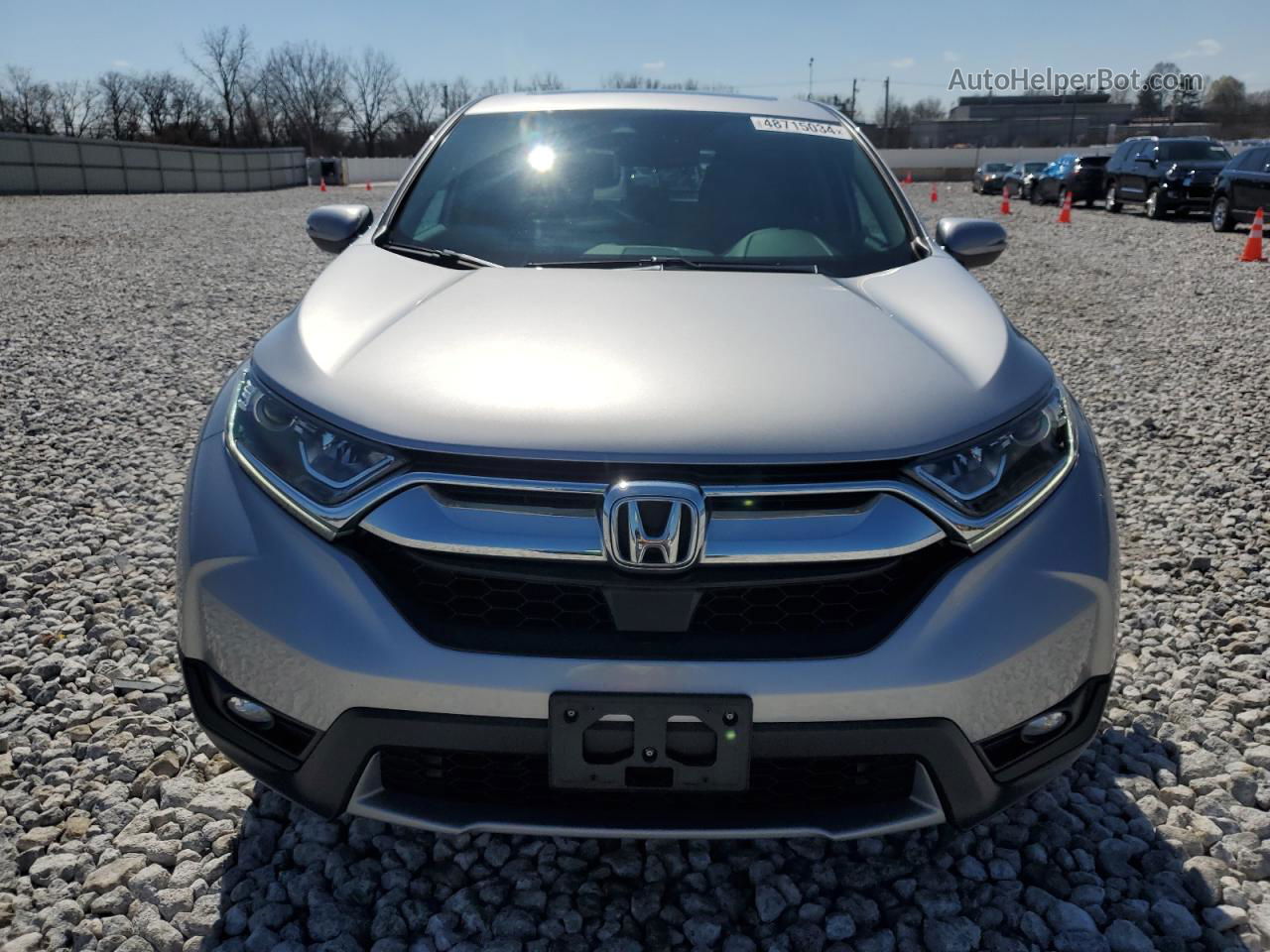 2019 Honda Cr-v Exl Silver vin: 2HKRW2H82KH677052