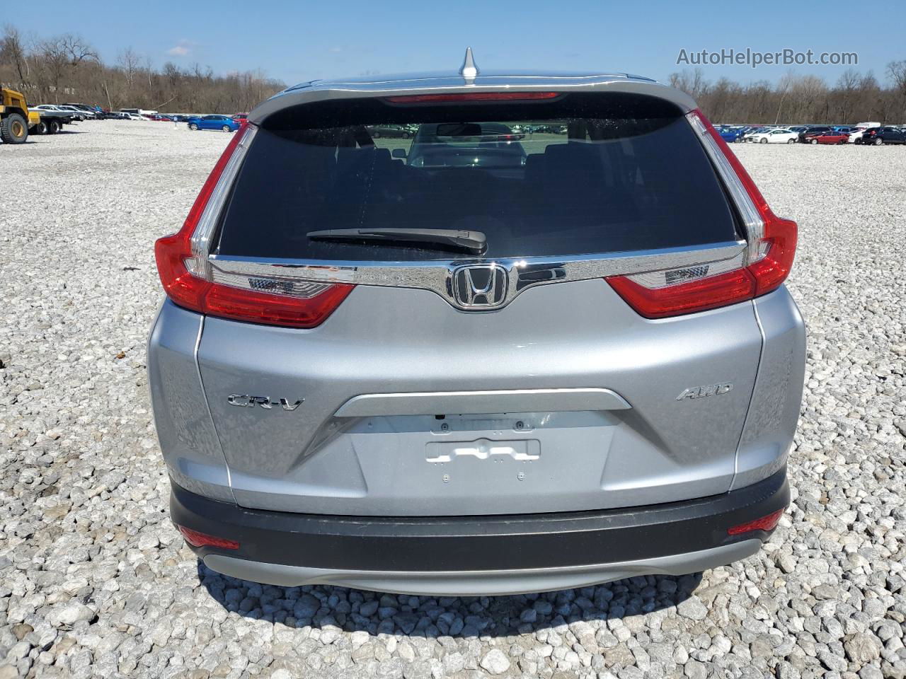 2019 Honda Cr-v Exl Silver vin: 2HKRW2H82KH677052