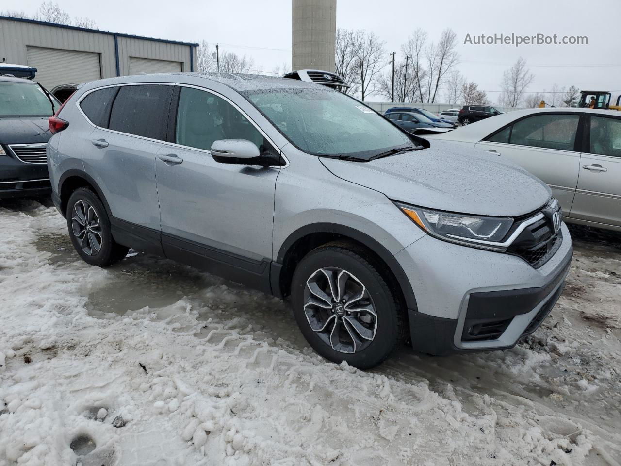 2020 Honda Cr-v Exl Silver vin: 2HKRW2H82LH627334