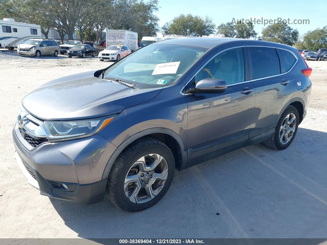 2017 Honda Cr-v Ex-l/ex-l Navi Gray vin: 2HKRW2H83HH605186