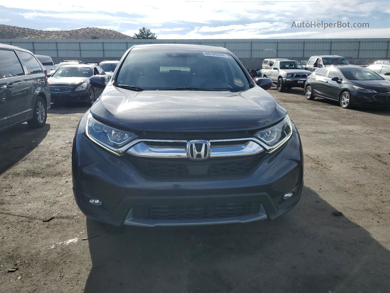 2017 Honda Cr-v Exl Charcoal vin: 2HKRW2H83HH633490