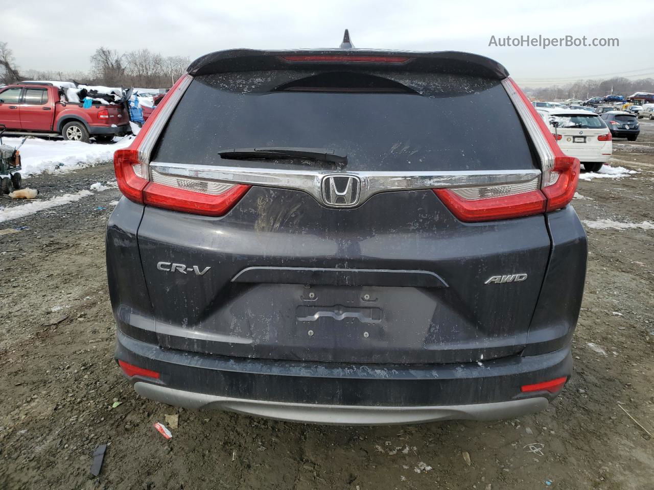 2018 Honda Cr-v Exl Black vin: 2HKRW2H83JH603587