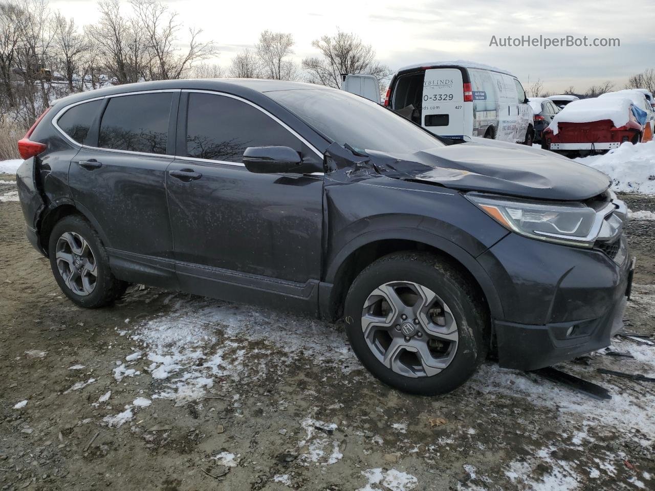 2018 Honda Cr-v Exl Black vin: 2HKRW2H83JH603587